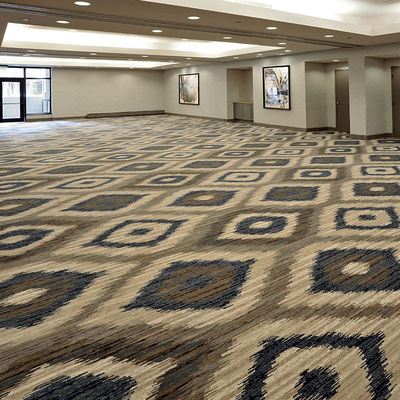 Гостиничный номер 100% нейлон печатный Broadloom Cut Pile Гостиничный ковер с шириной 4m/3.66m