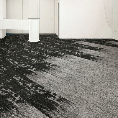 Abstract Pattern 100% Nylon 6 Pvc Backing Carpet Tile for Commercial Spaces в желтом цвете