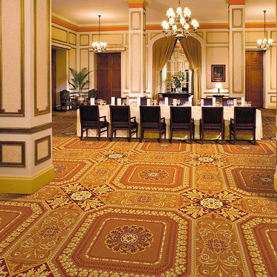 Axminster Cut Pile Pattern Carpet Roll для декорации бальных залов отелей 5 звезд