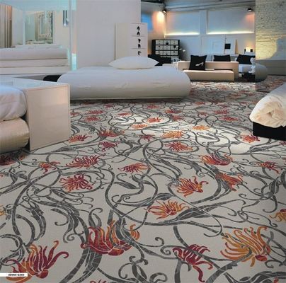 Полиэстерная подкладка Axminster Floral Design Коммерческий печатный ковер с и Broadloom