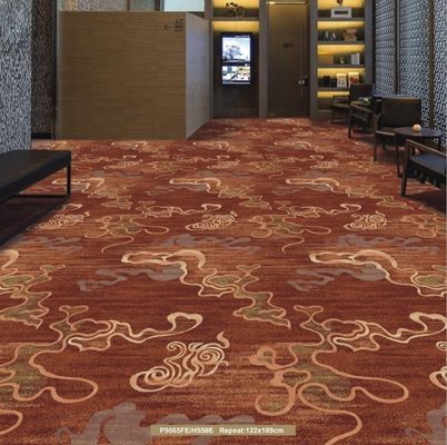 Полиэстерная подкладка Axminster Floral Design Коммерческий печатный ковер с и Broadloom