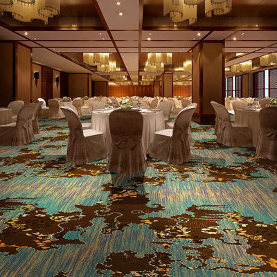 80% NZ Wool 20% Nylon Ballroom Axminster Ковер для гостиничного банкетного зала Средний столб