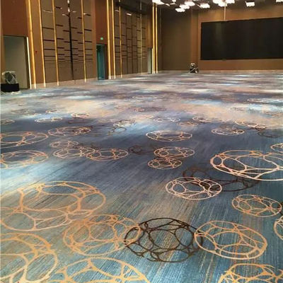 80% NZ Wool 20% Nylon Ballroom Axminster Ковер для гостиничного банкетного зала Средний столб
