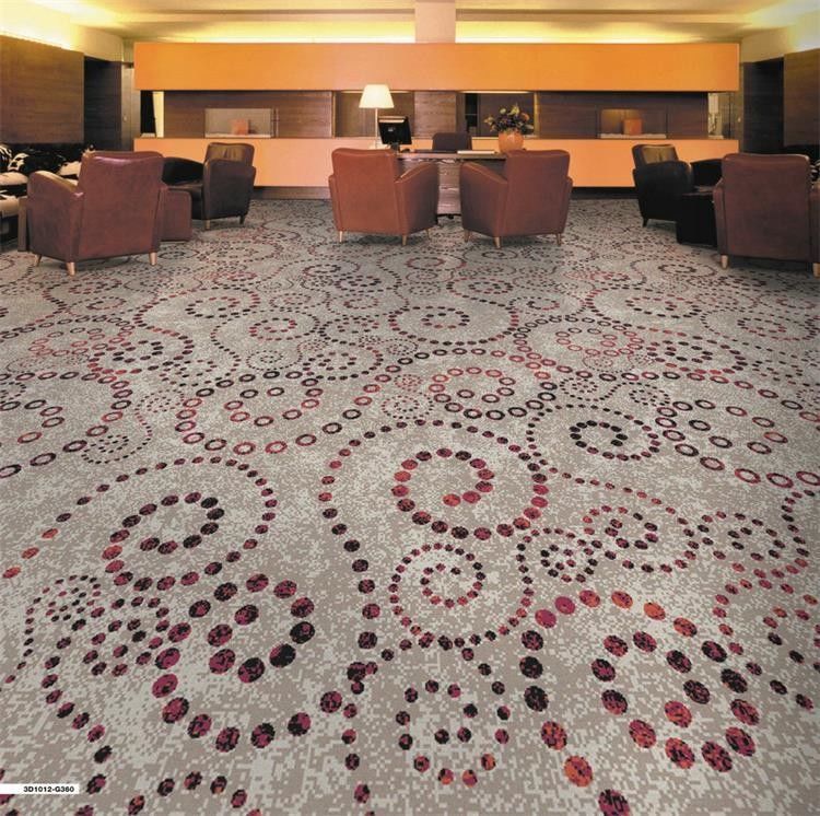 Axminster Cut Pile Pattern Carpet Roll для декорации бальных залов отелей 5 звезд