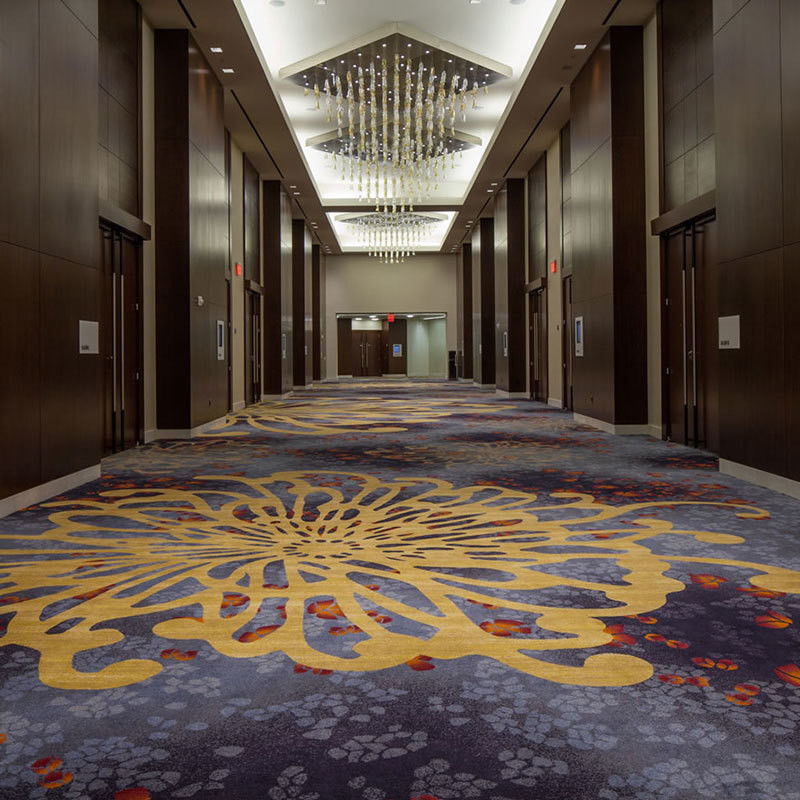 Home Washable Axminster Carpet for Customized Design Restaurant and 5 Star Hotel Floor (Комплексное стиральное ковровое покрытие для ресторана и 5-звездочного отеля)