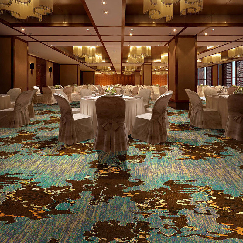 80% NZ Wool 20% Nylon Ballroom Axminster Ковер для гостиничного банкетного зала Средний столб